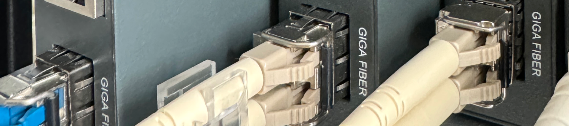 Different SFP modules installed in network devices