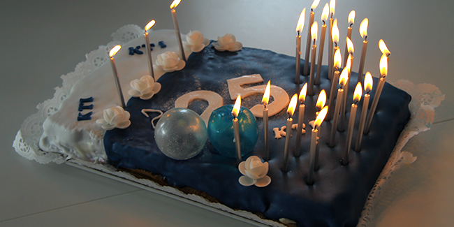 Jubiläumskuchen 25 Jahre KTI