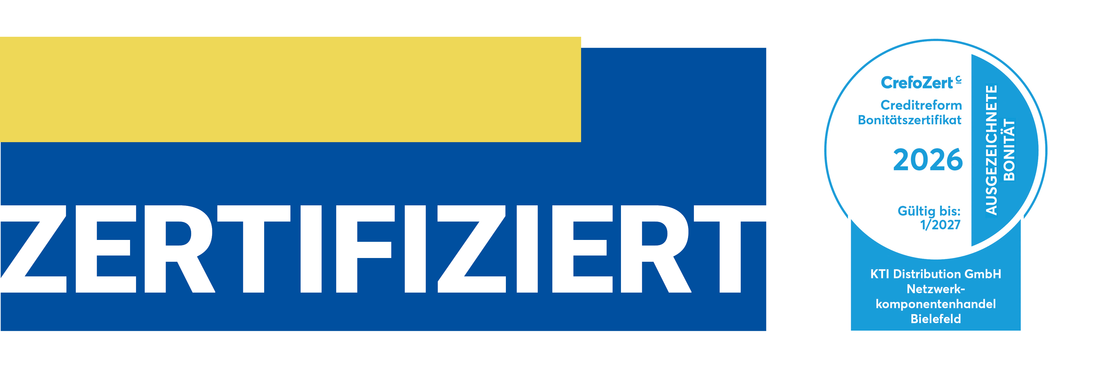 KTI erhält Bonitätszertifikat von Creditreform