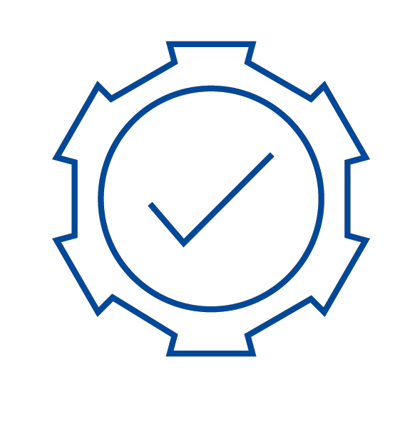 Zahnrad mit einem Haken in der Mitte