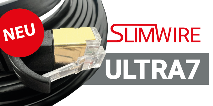 SlimWire Ultra 7 - Die Zukunft der Netzwerkverkabelung